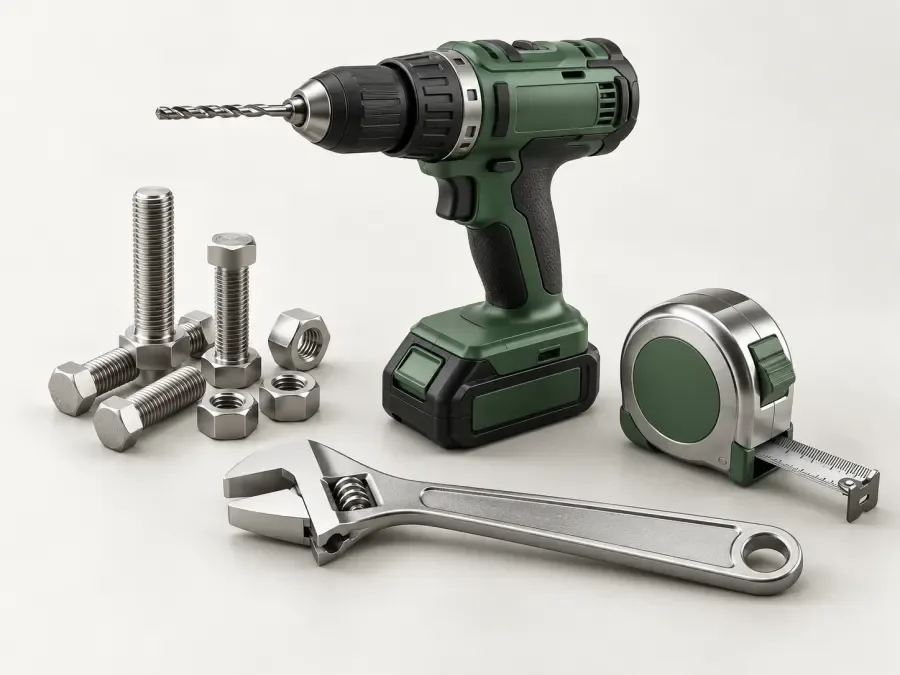Hardware & metalwork — 3D category illustration