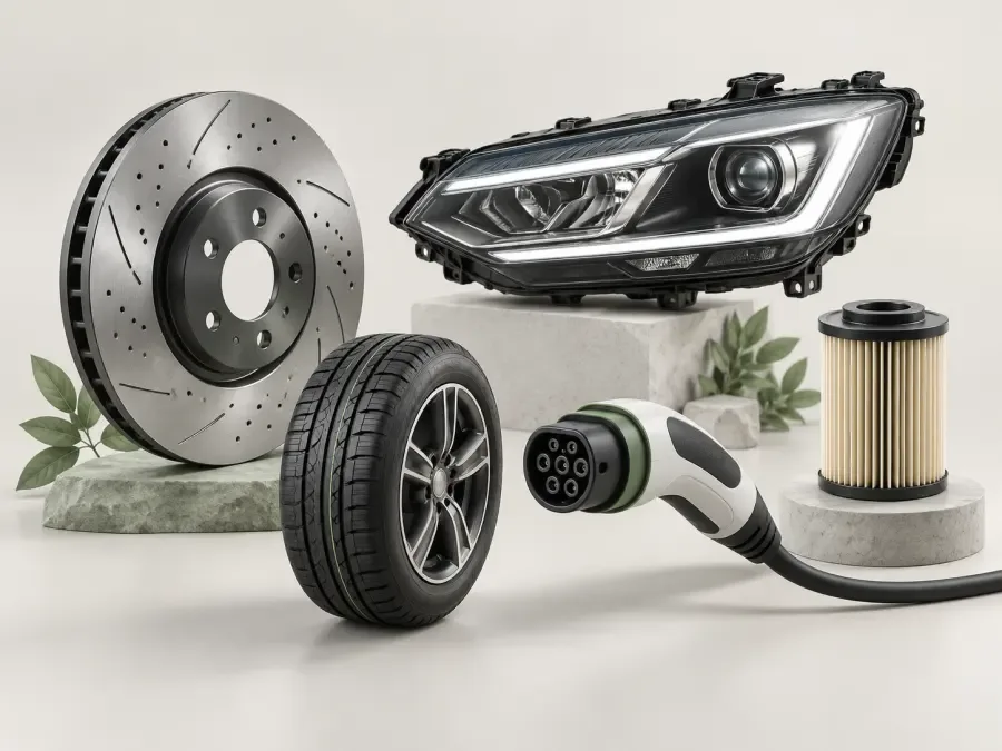 Automotive & mobility — 3D category illustration